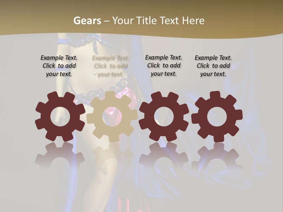 Religious Scarf India PowerPoint Template