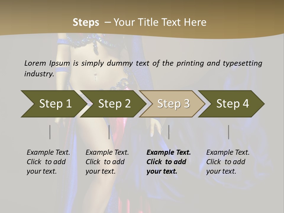 Religious Scarf India PowerPoint Template