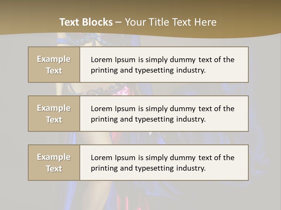 Religious Scarf India PowerPoint Template