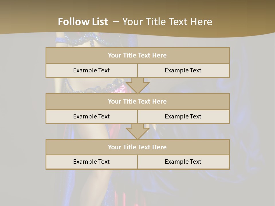 Religious Scarf India PowerPoint Template