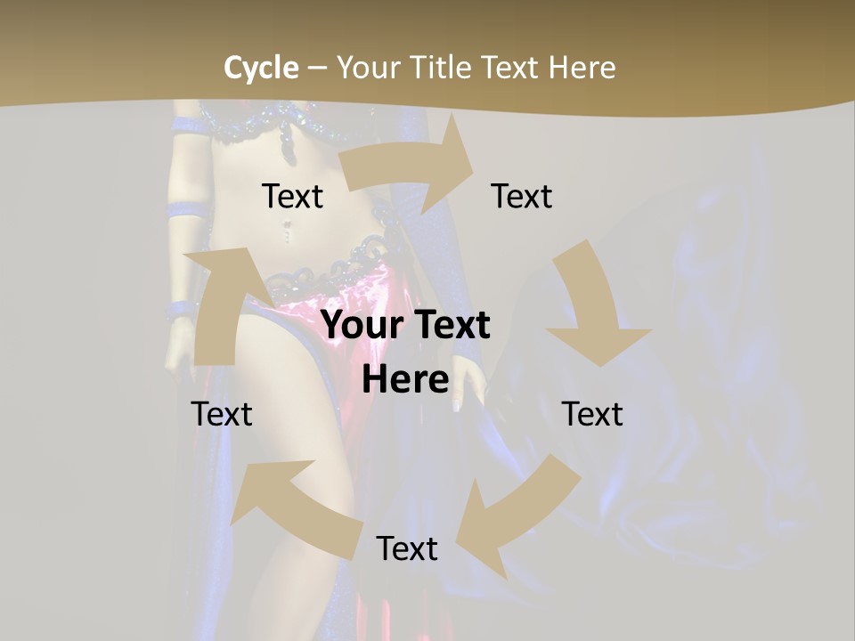 Religious Scarf India PowerPoint Template