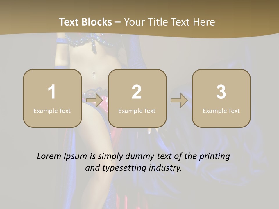 Religious Scarf India PowerPoint Template