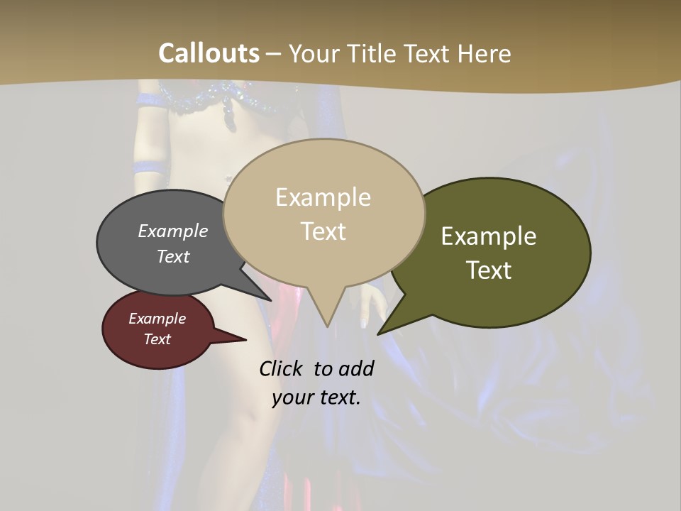 Religious Scarf India PowerPoint Template