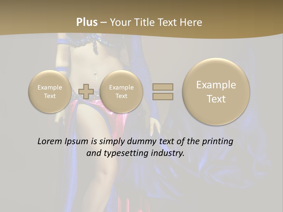 Religious Scarf India PowerPoint Template