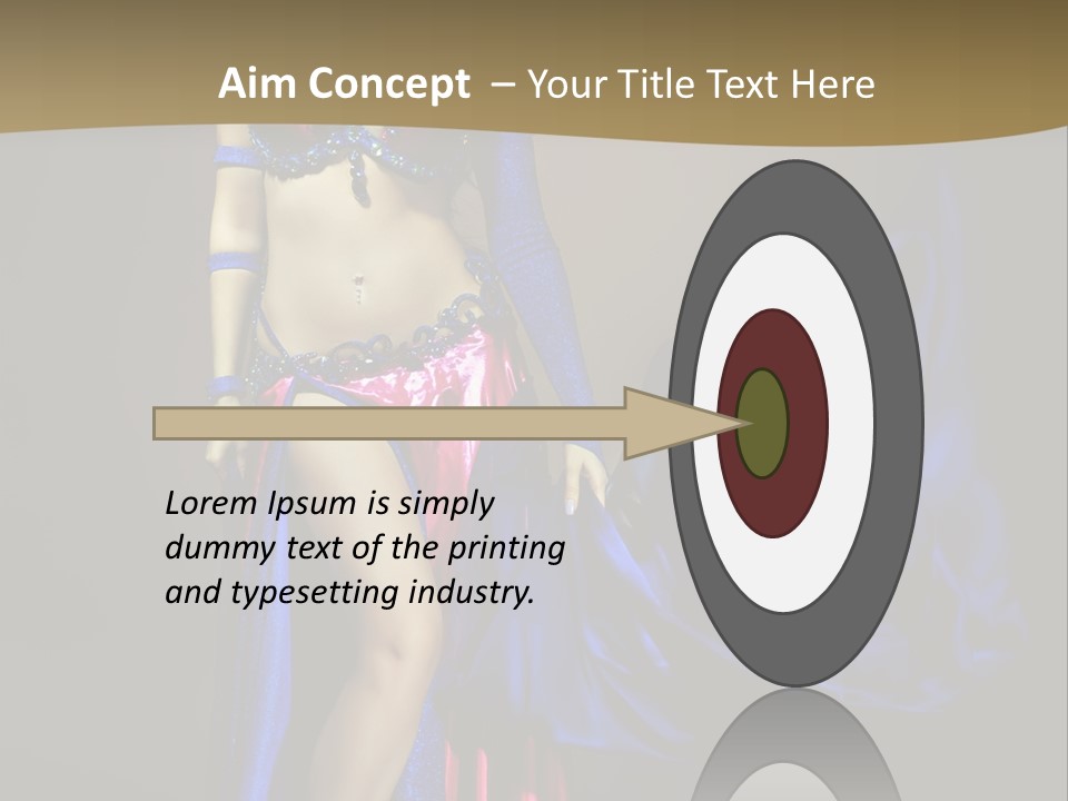 Religious Scarf India PowerPoint Template