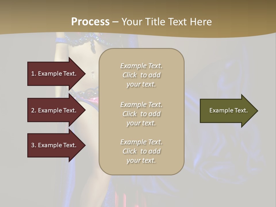 Religious Scarf India PowerPoint Template
