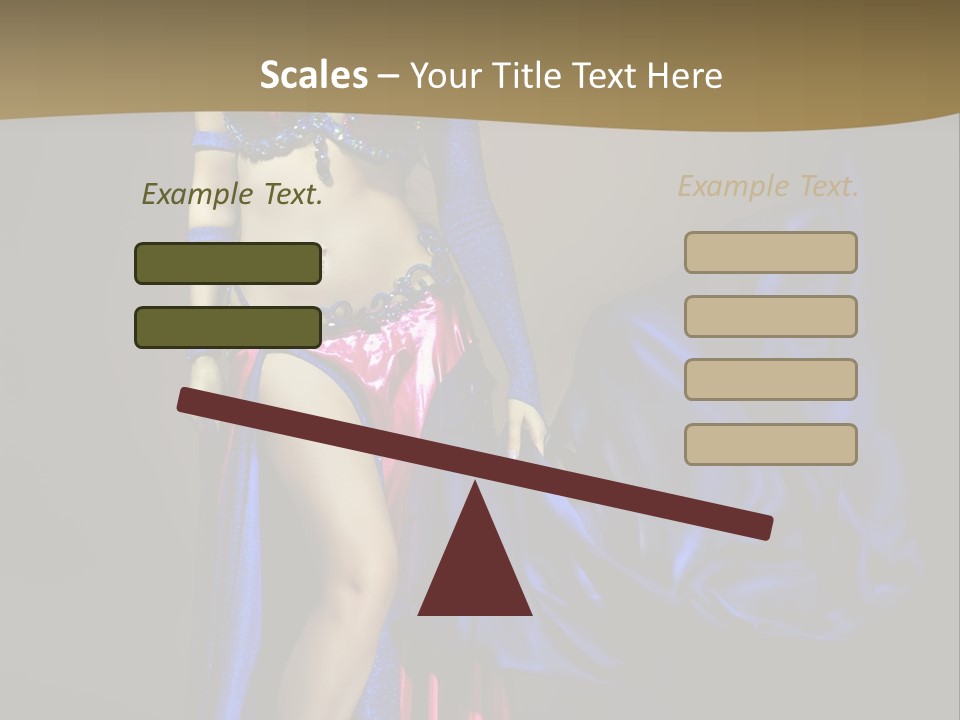 Religious Scarf India PowerPoint Template