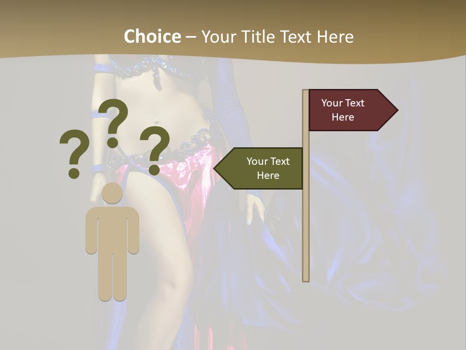 Religious Scarf India PowerPoint Template