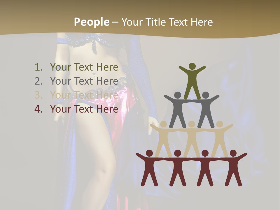 Religious Scarf India PowerPoint Template