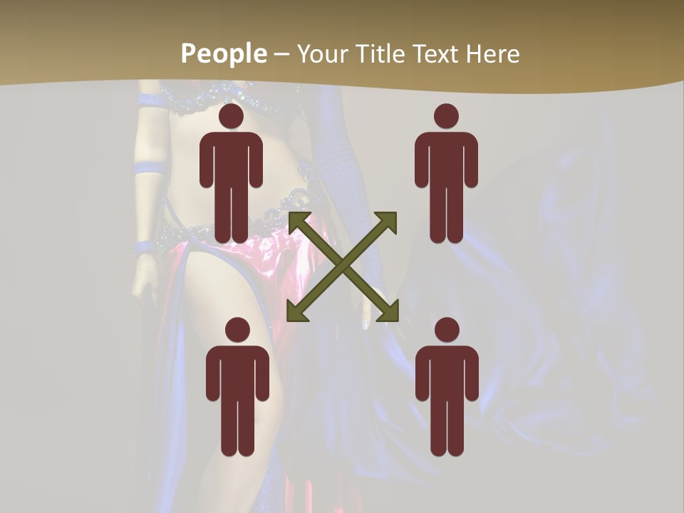 Religious Scarf India PowerPoint Template