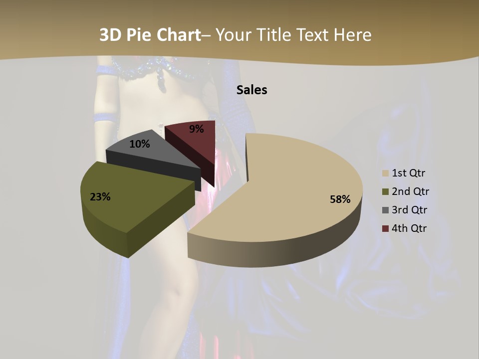 Religious Scarf India PowerPoint Template