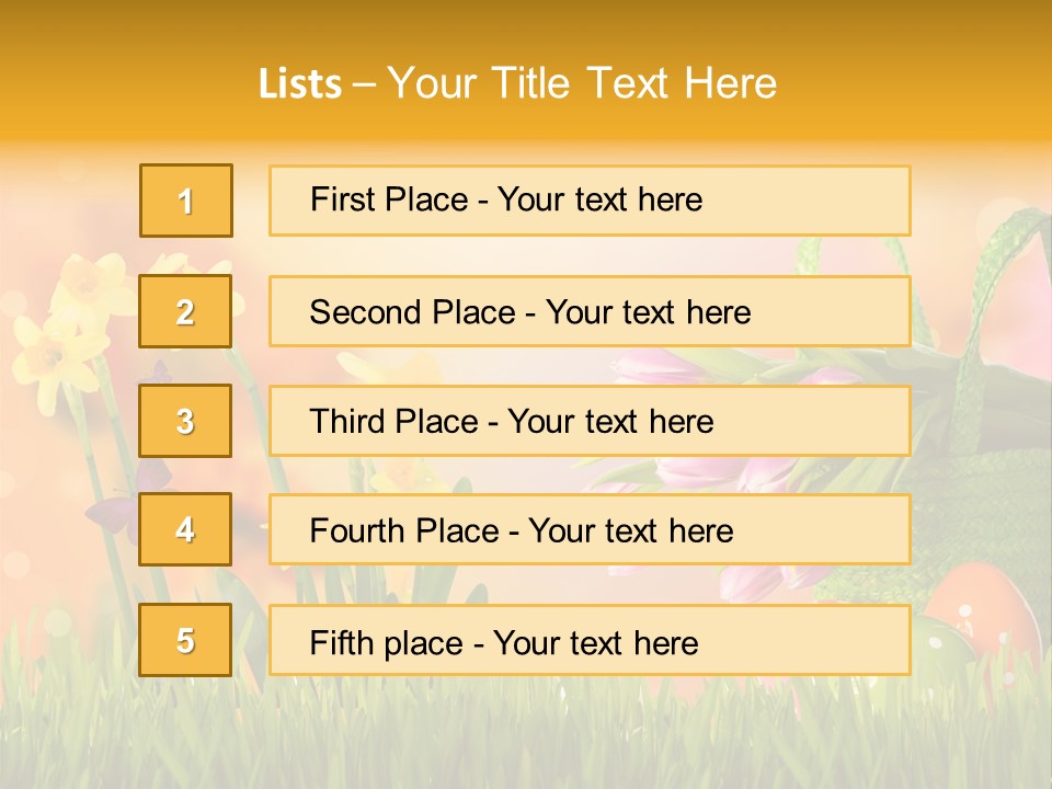 Himmel Horizontale Nature PowerPoint Template