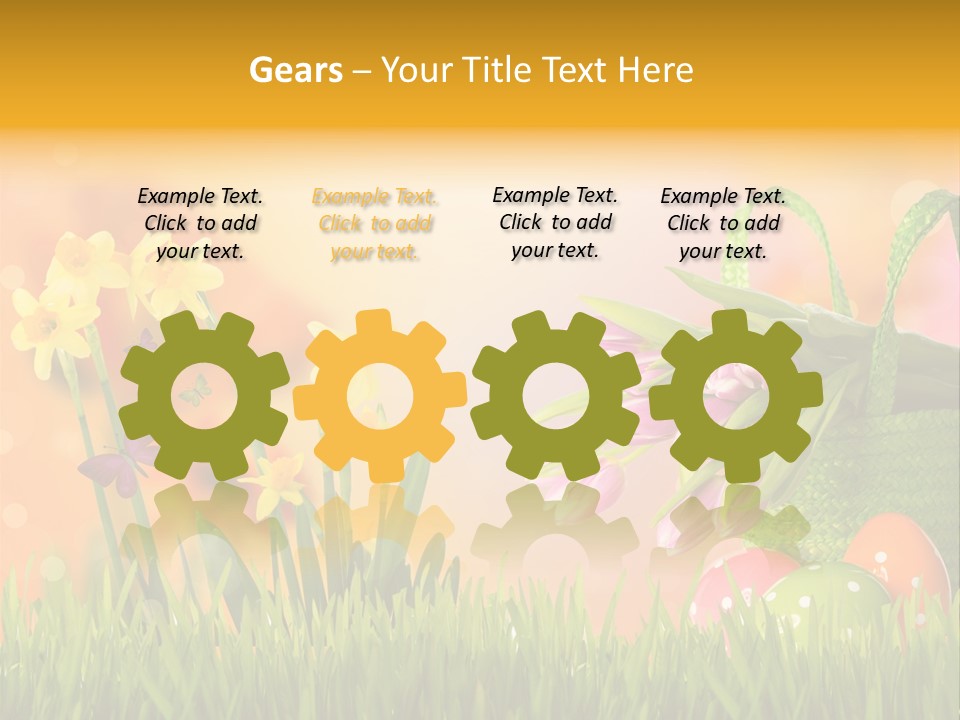 Himmel Horizontale Nature PowerPoint Template