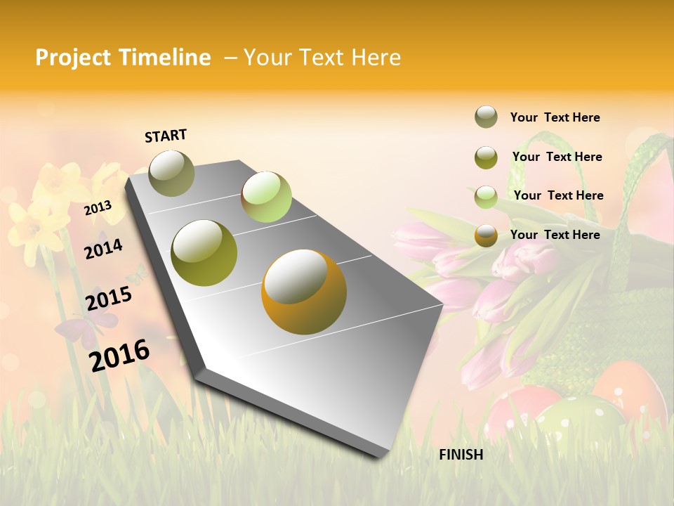 Himmel Horizontale Nature PowerPoint Template