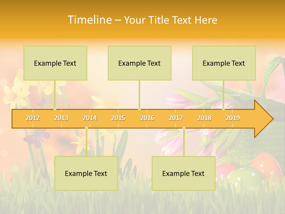 Himmel Horizontale Nature PowerPoint Template