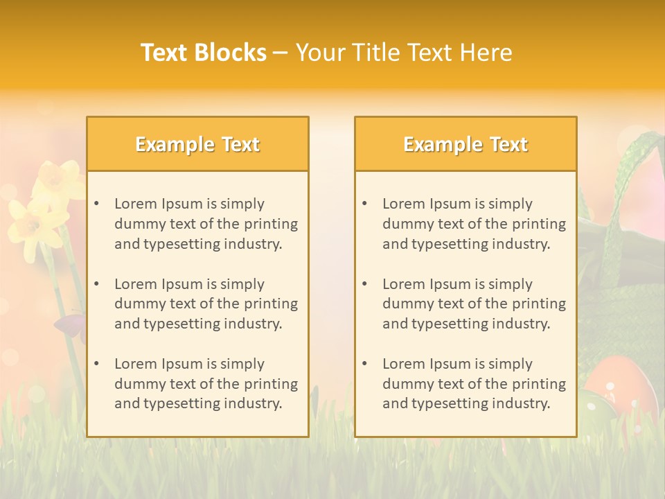 Himmel Horizontale Nature PowerPoint Template