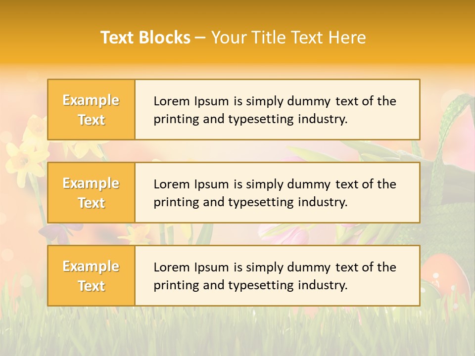 Himmel Horizontale Nature PowerPoint Template