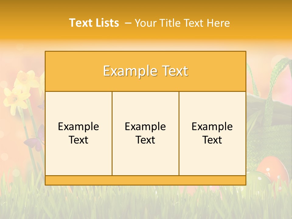 Himmel Horizontale Nature PowerPoint Template
