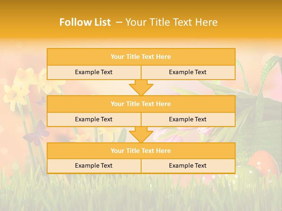 Himmel Horizontale Nature PowerPoint Template