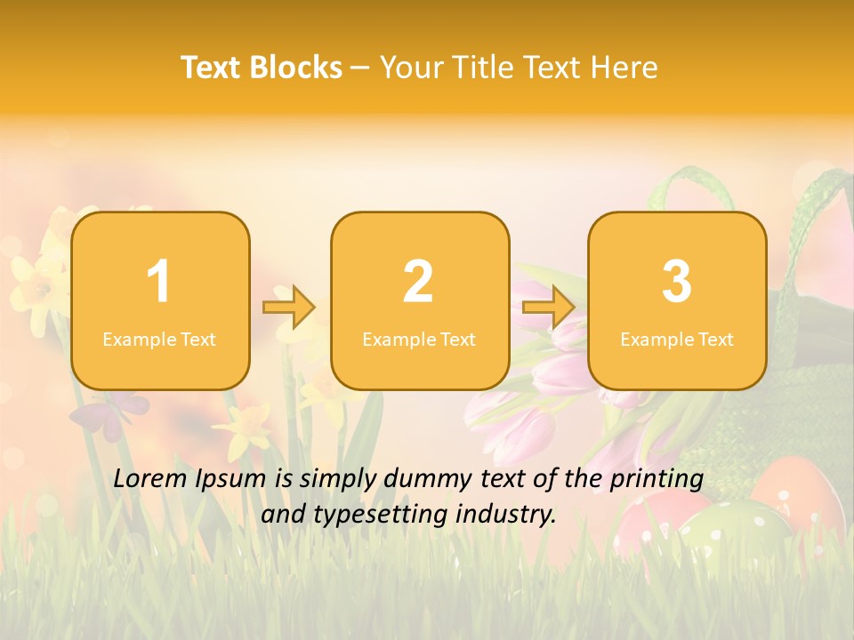 Himmel Horizontale Nature PowerPoint Template