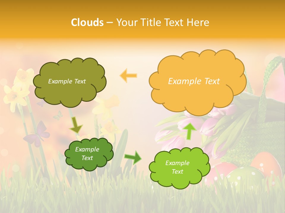 Himmel Horizontale Nature PowerPoint Template