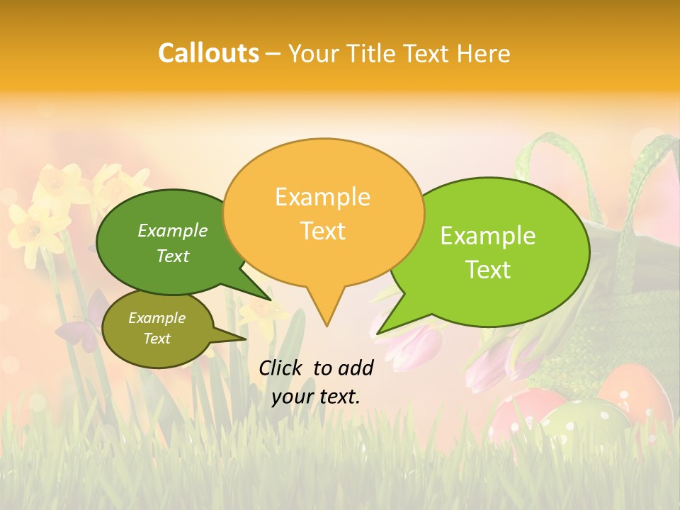 Himmel Horizontale Nature PowerPoint Template