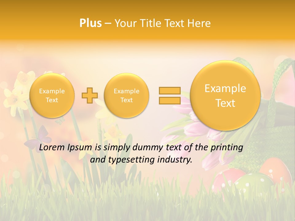 Himmel Horizontale Nature PowerPoint Template