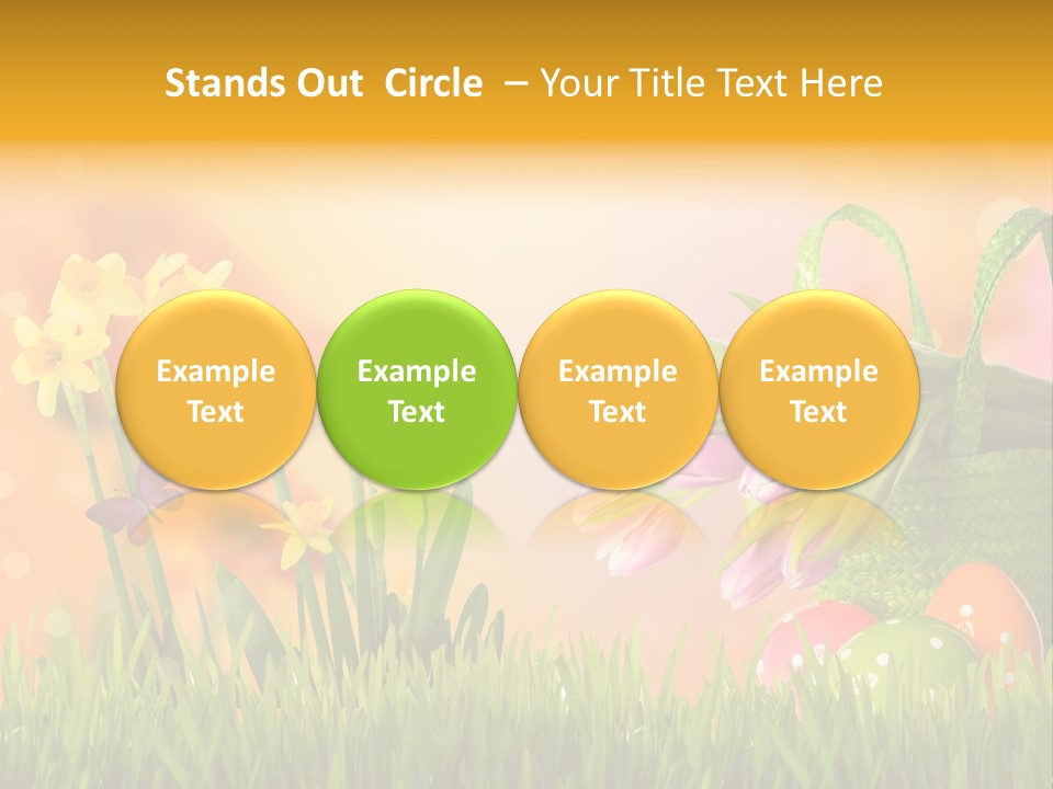 Himmel Horizontale Nature PowerPoint Template