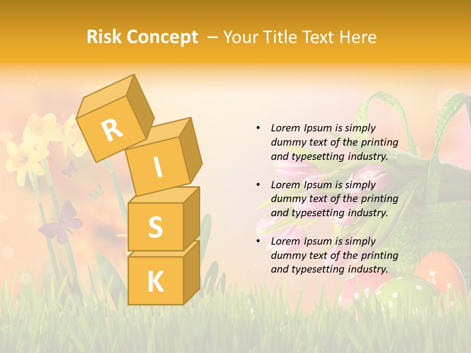 Himmel Horizontale Nature PowerPoint Template