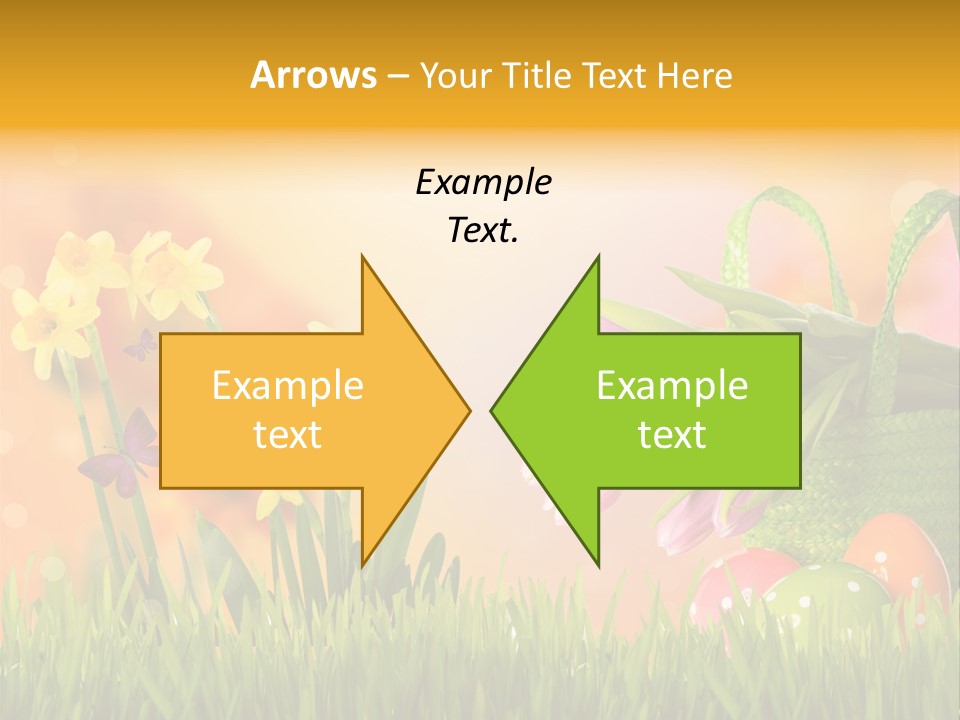 Himmel Horizontale Nature PowerPoint Template