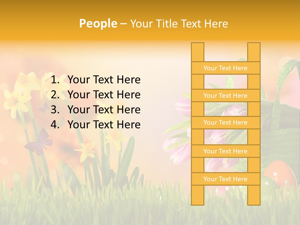 Himmel Horizontale Nature PowerPoint Template