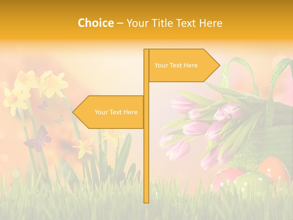 Himmel Horizontale Nature PowerPoint Template