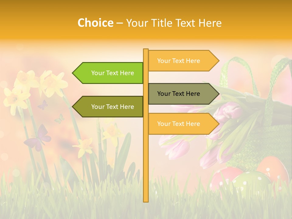 Himmel Horizontale Nature PowerPoint Template