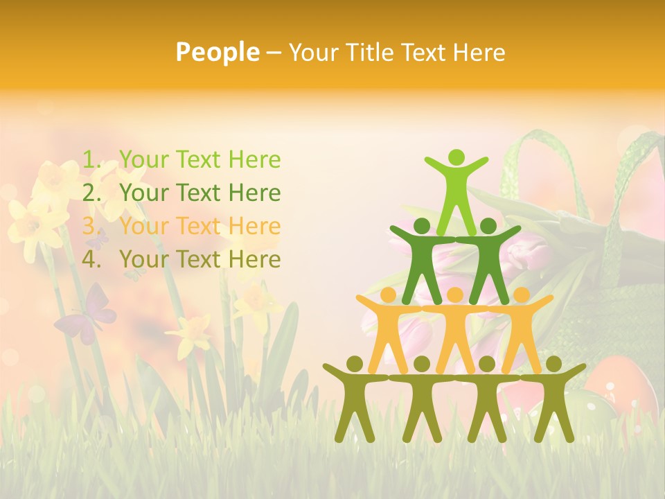 Himmel Horizontale Nature PowerPoint Template