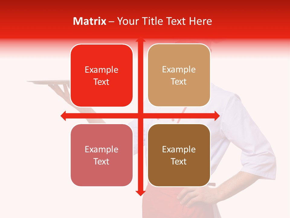 Catering Empty Worker PowerPoint Template