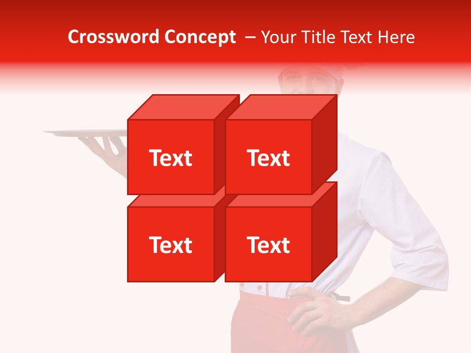 Catering Empty Worker PowerPoint Template