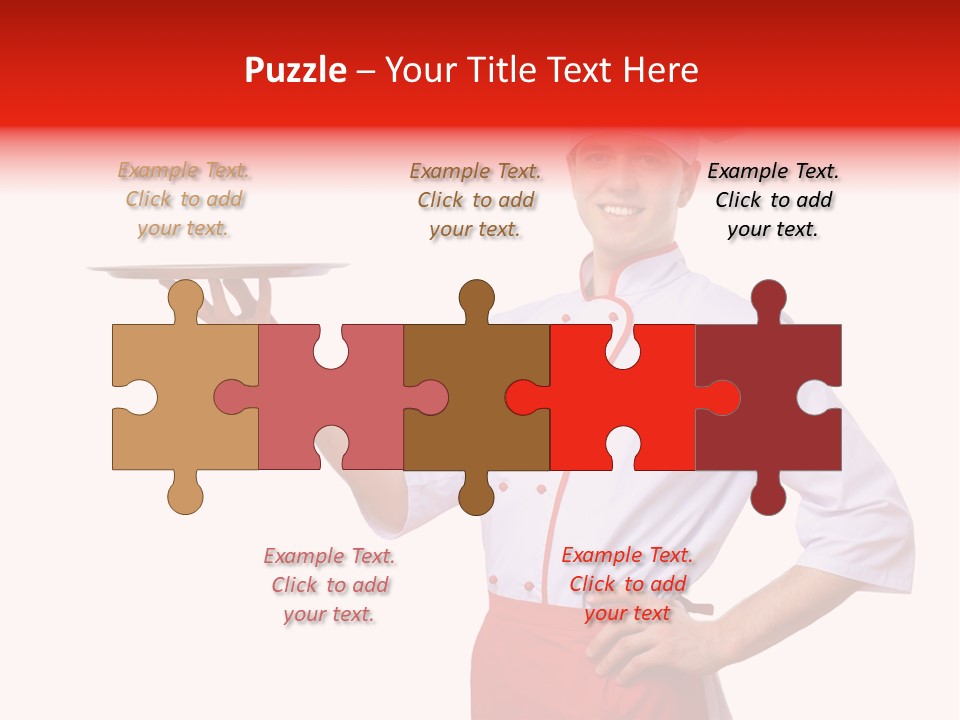 Catering Empty Worker PowerPoint Template