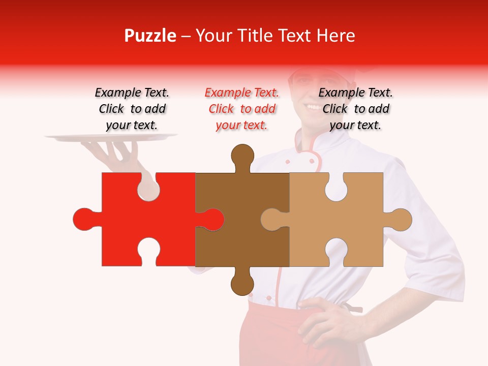 Catering Empty Worker PowerPoint Template