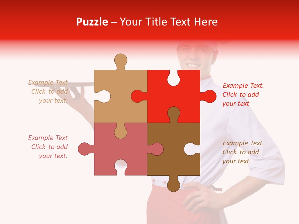 Catering Empty Worker PowerPoint Template