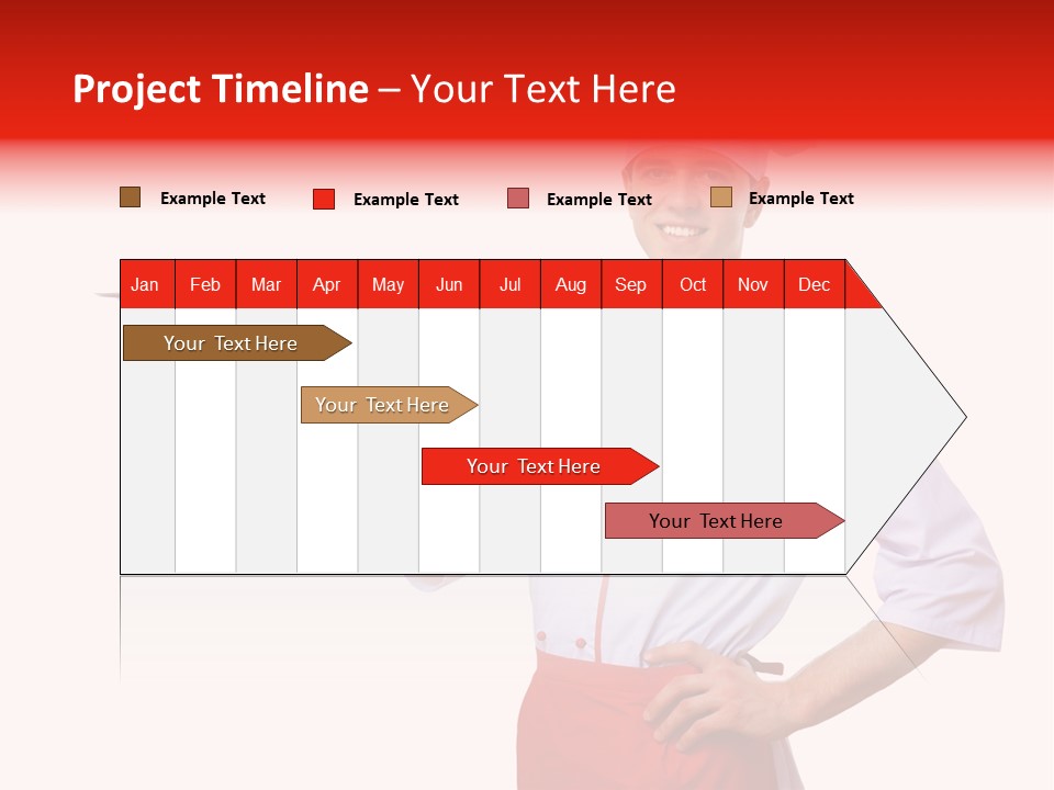 Catering Empty Worker PowerPoint Template