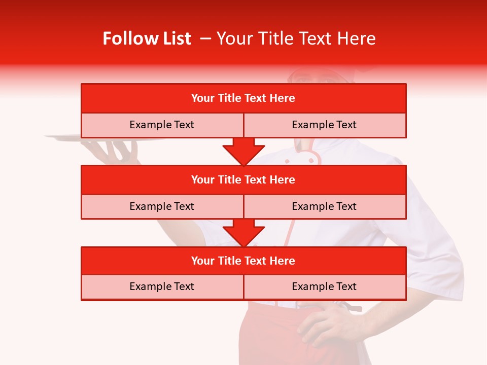 Catering Empty Worker PowerPoint Template