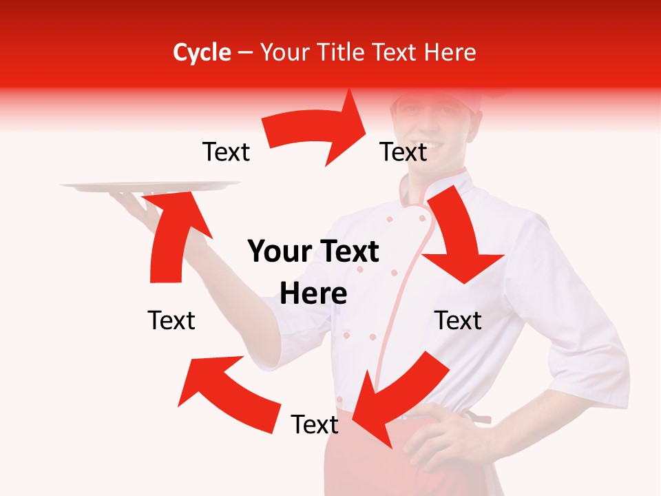 Catering Empty Worker PowerPoint Template