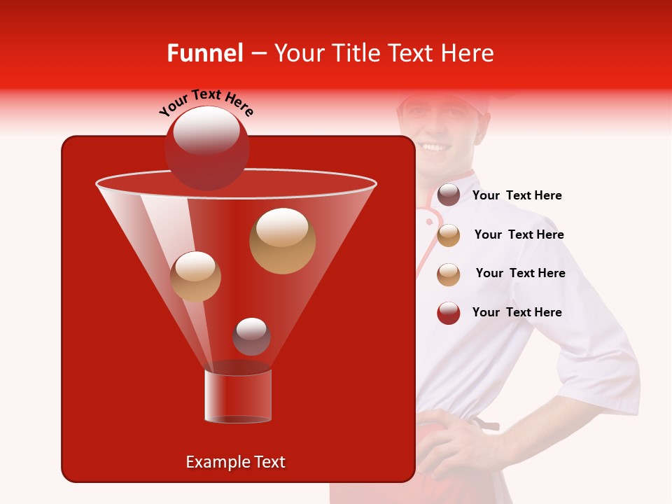 Catering Empty Worker PowerPoint Template