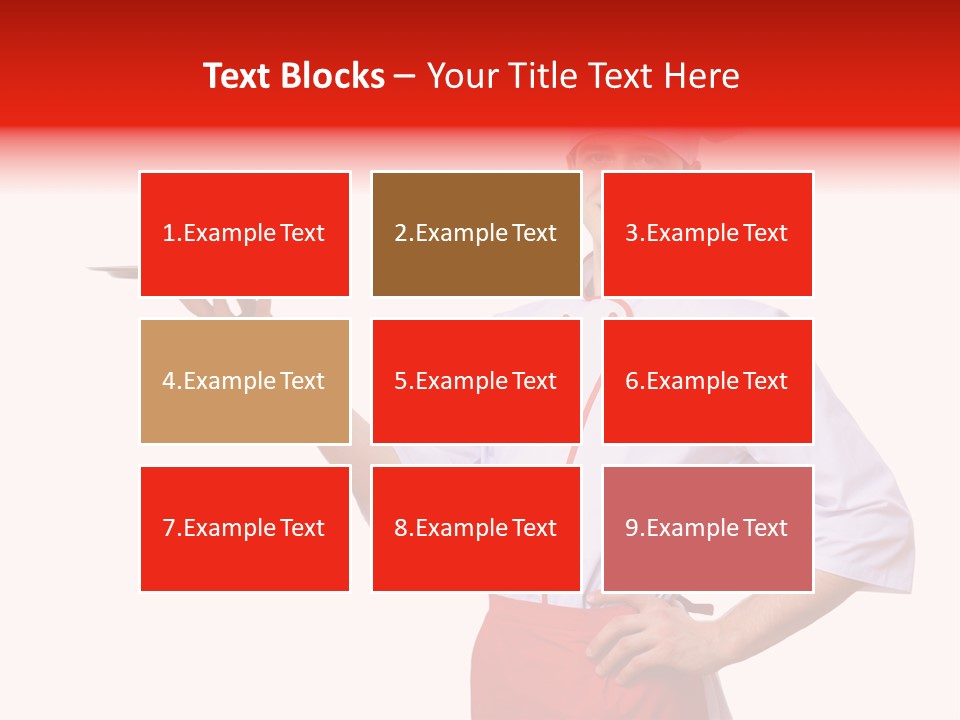Catering Empty Worker PowerPoint Template