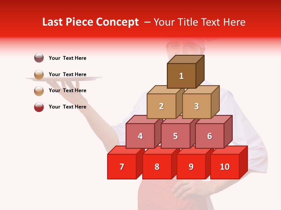 Catering Empty Worker PowerPoint Template