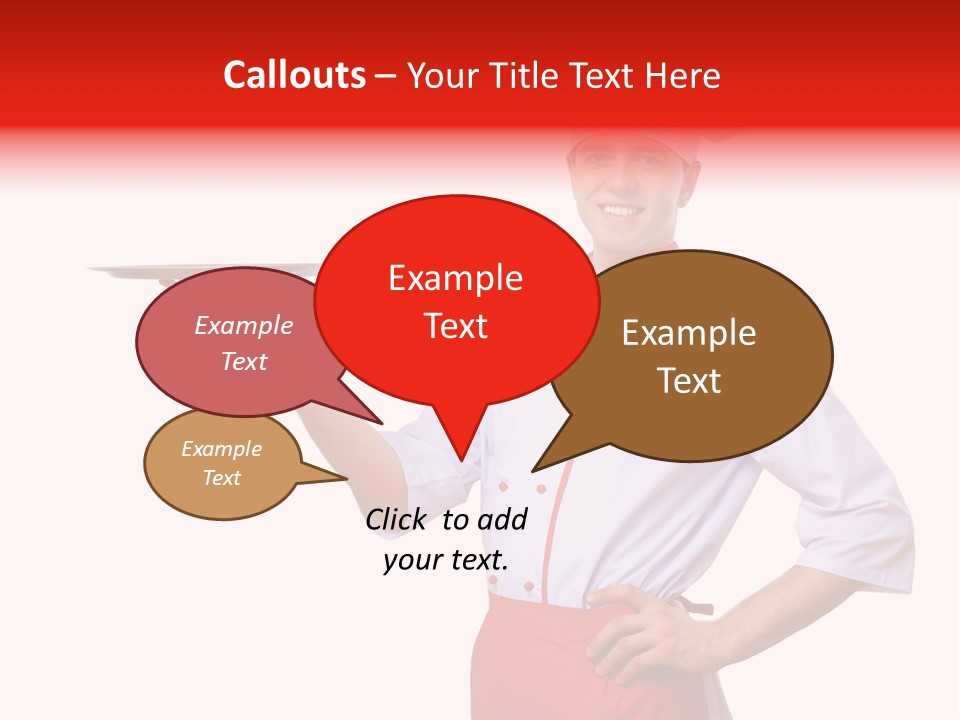 Catering Empty Worker PowerPoint Template