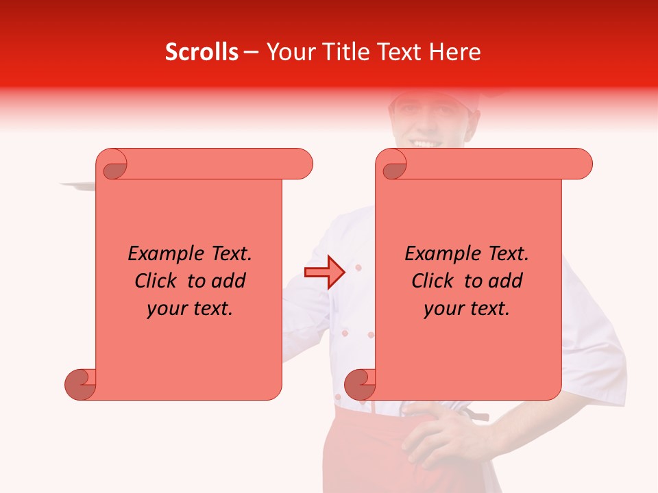 Catering Empty Worker PowerPoint Template