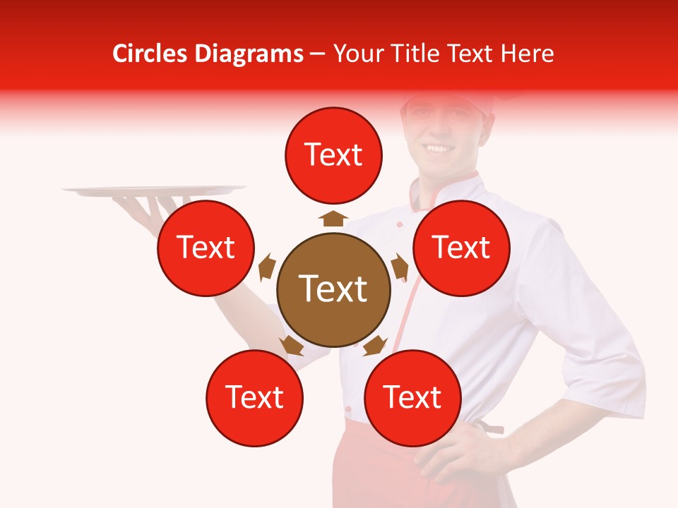 Catering Empty Worker PowerPoint Template