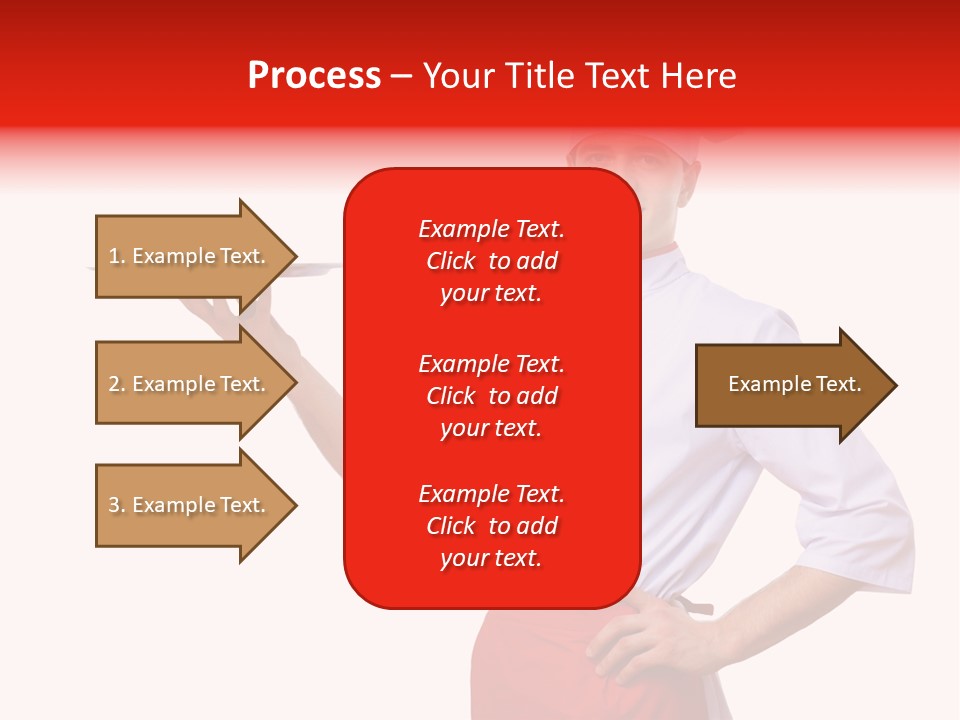 Catering Empty Worker PowerPoint Template