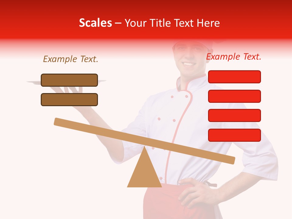 Catering Empty Worker PowerPoint Template